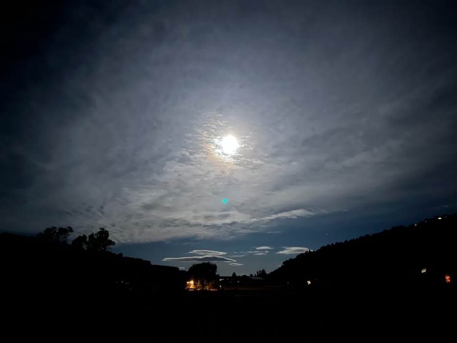 Beautiful moonscape